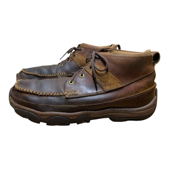 Men's Twisted X #MK0003 Leather Hikers Sz 10 - Picture 1 of 7